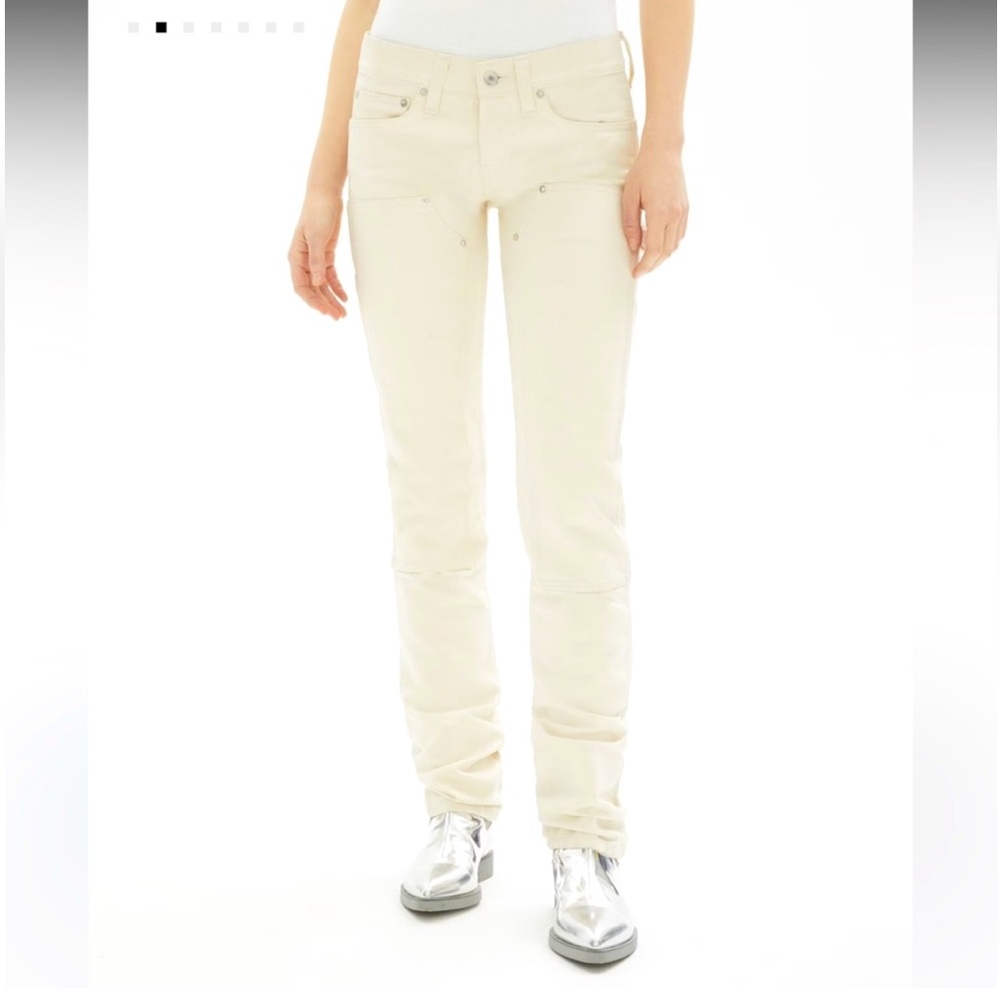 New edgy Helmut Lang Masc Lo Utility in Natural size 24